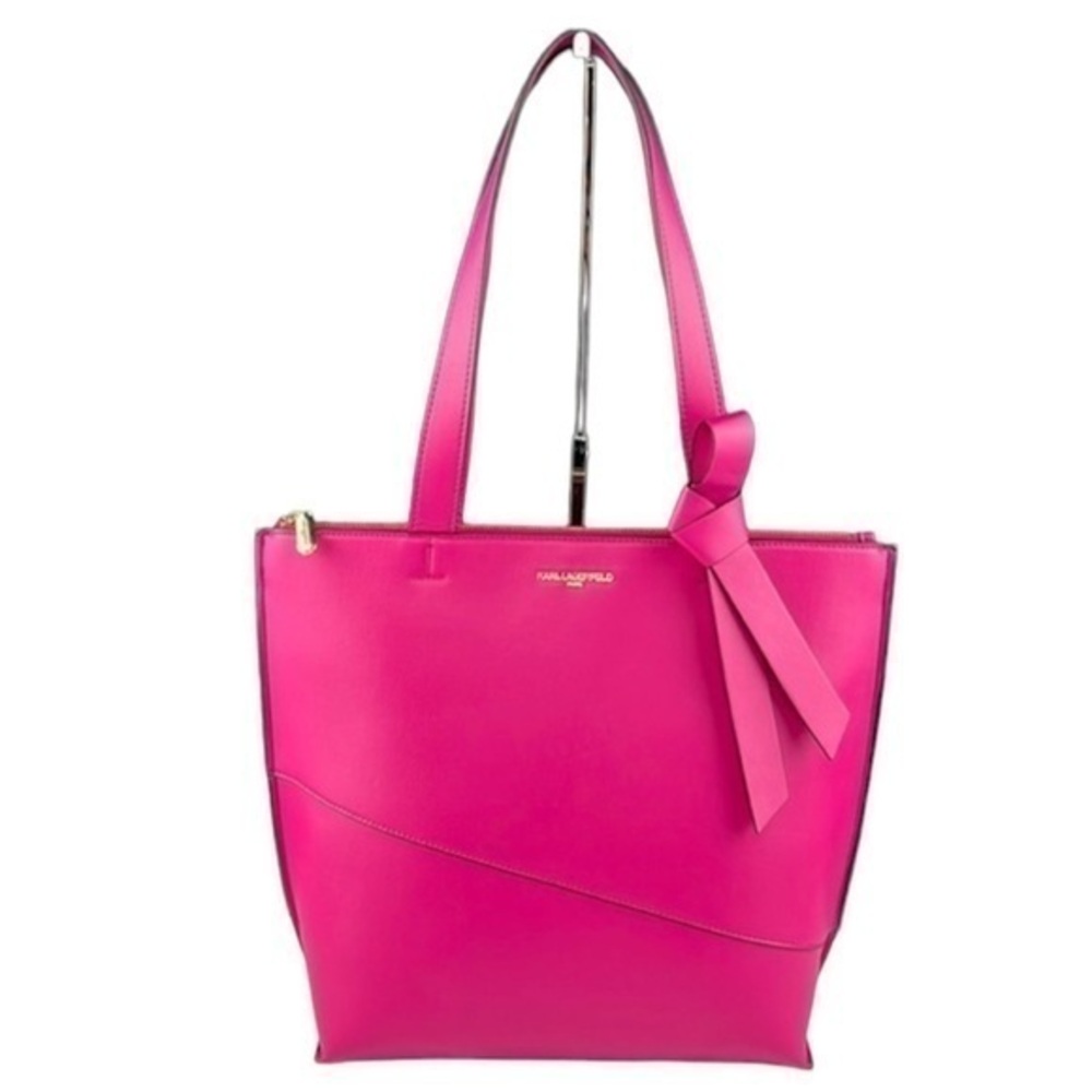 Karl Lagerfeld - ‘Knot - Fuchsia’ 13”x 15”x 5”. NWT. Firm!